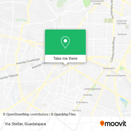 Via Stellar map