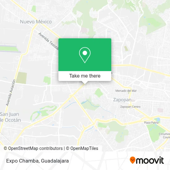 Expo Chamba map