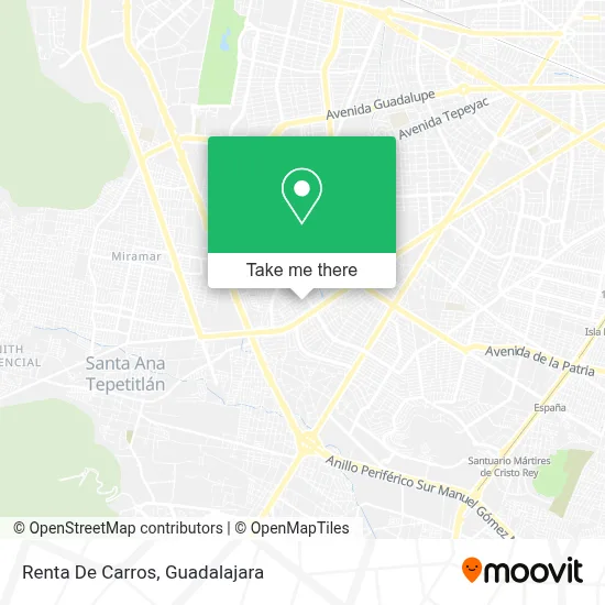 Renta De Carros map