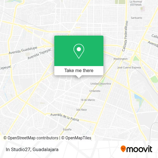 In Studio27 map