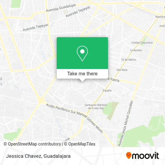 Jessica Chavez map
