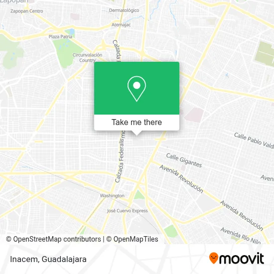 Inacem map