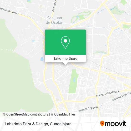 Laberinto Print & Design map