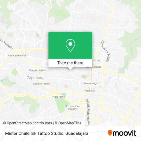 Mister Chale Ink Tattoo Studio map