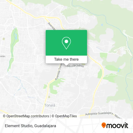 Element Studio map