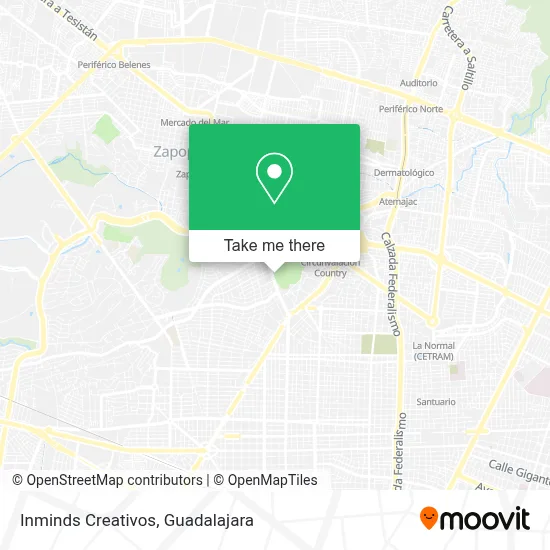 Inminds Creativos map