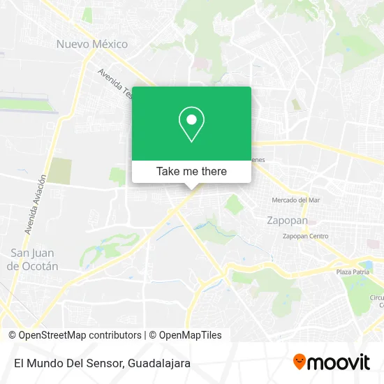 El Mundo Del Sensor map