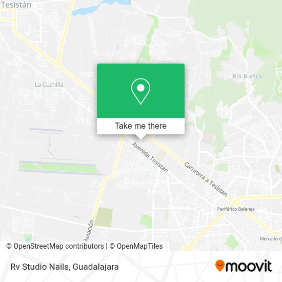 Rv Studio Nails map