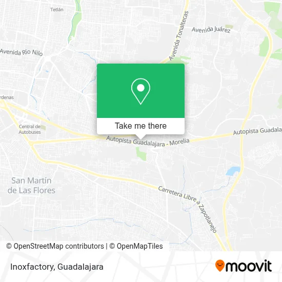 Inoxfactory map