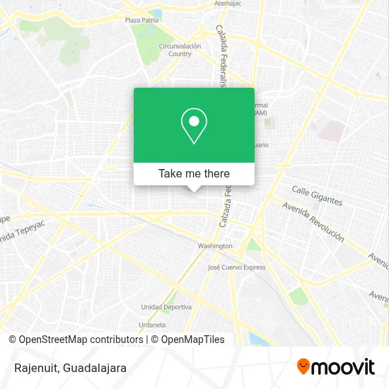 Rajenuit map
