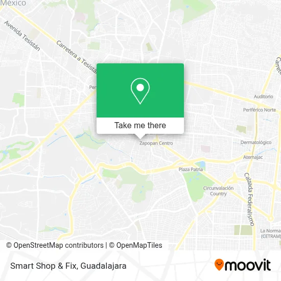Smart Shop & Fix map