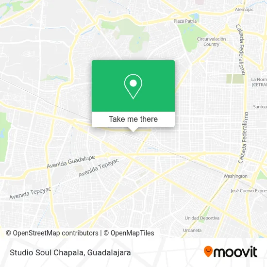 Studio Soul Chapala map