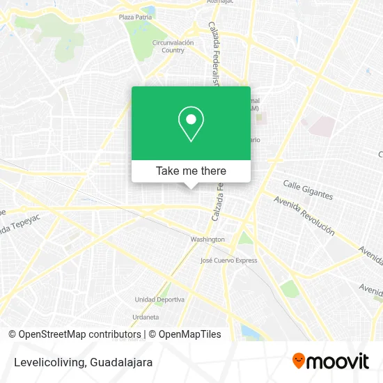 Levelicoliving map