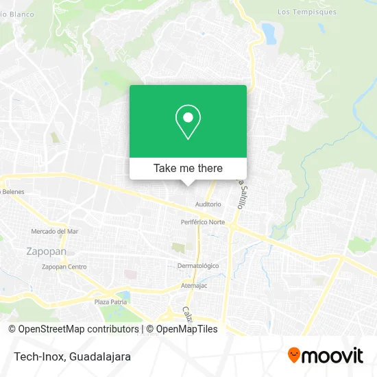 Tech-Inox map