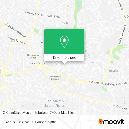 Rocio Diaz Nails map