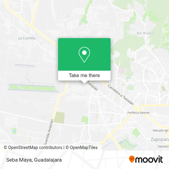 Seba Maya map