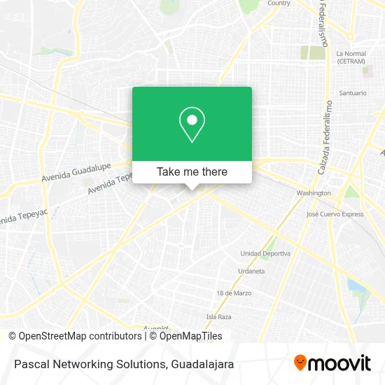 Pascal Networking Solutions map