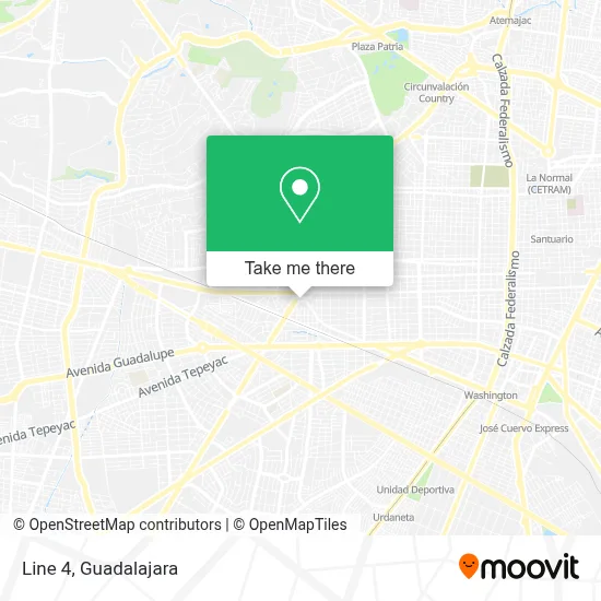 Linea 4 map