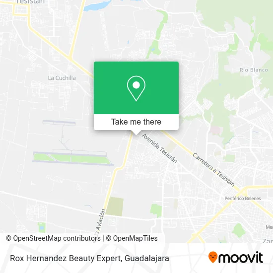 Rox Hernandez Beauty Expert map