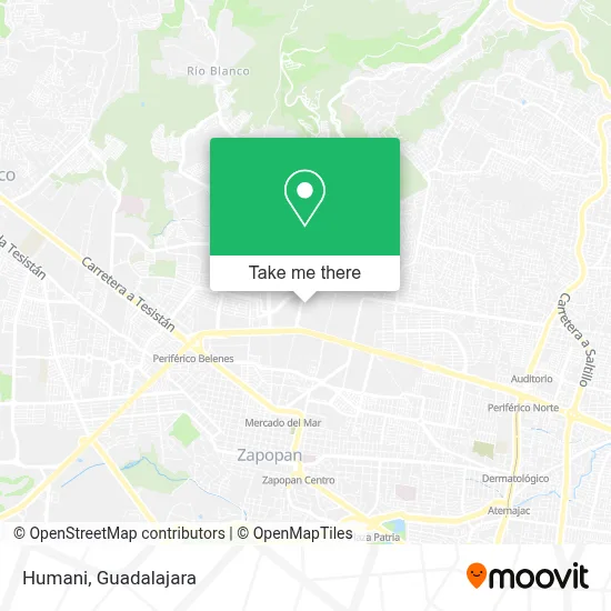 Humani map