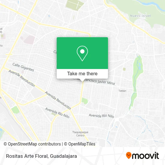 Rositas Arte Floral map