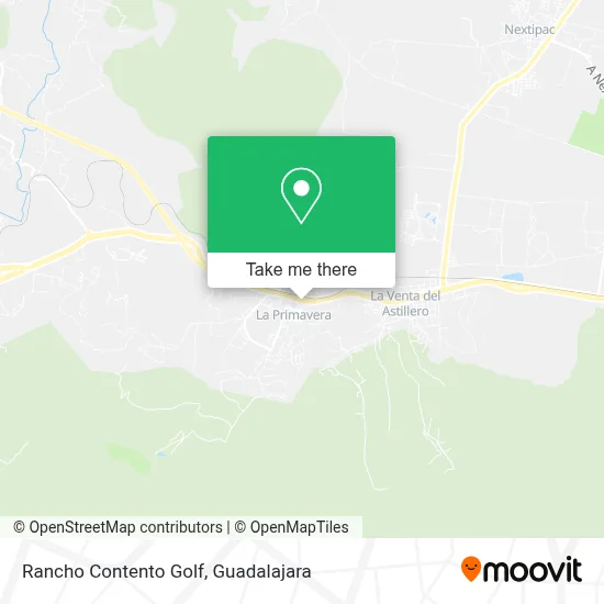 Rancho Contento Golf map