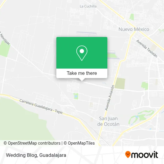 Wedding Blog map