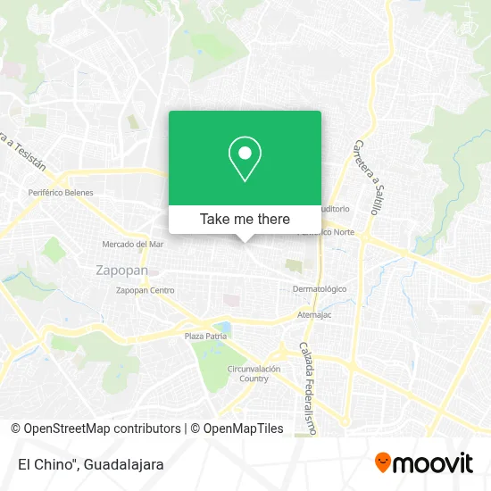 El Chino" map