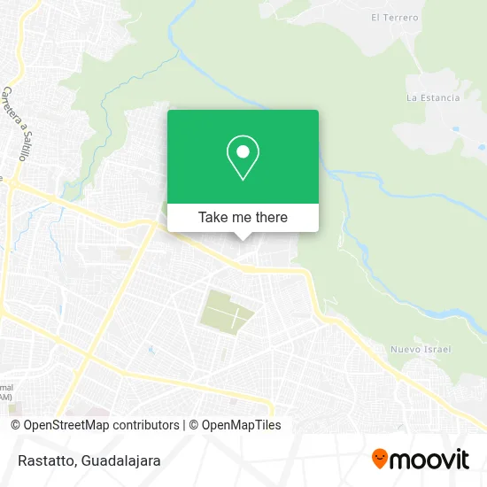 Rastatto map