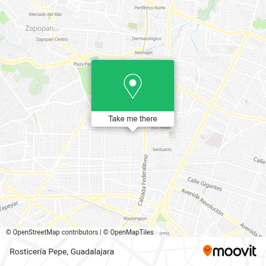 Rosticería Pepe map
