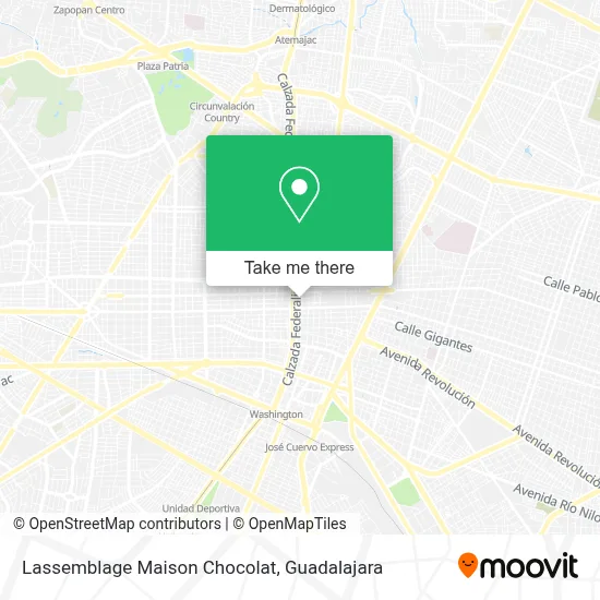 Lassemblage Maison Chocolat map