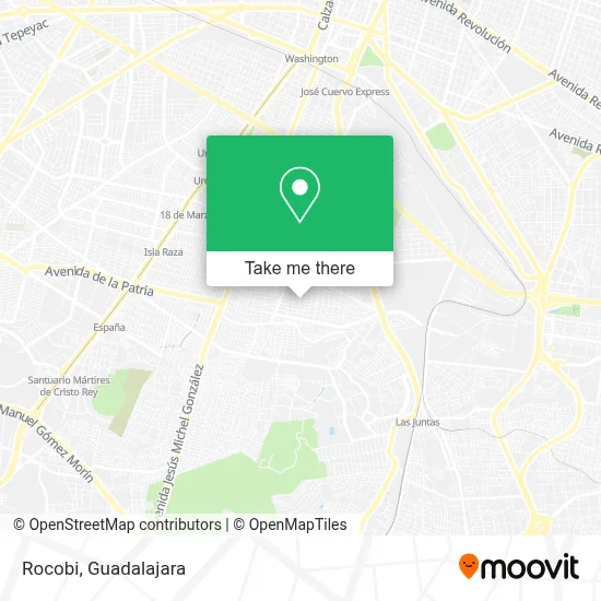 Rocobi map