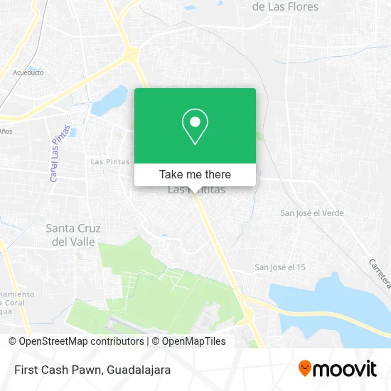 First Cash Pawn map