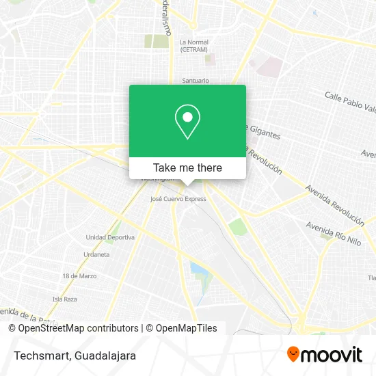 Techsmart map