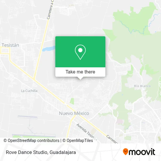 Rove Dance Studio map