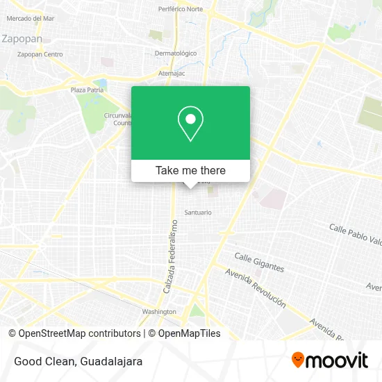 Good Clean map