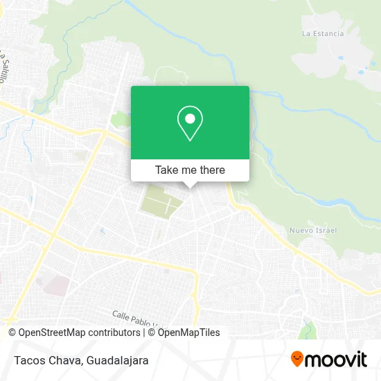 Tacos Chava map