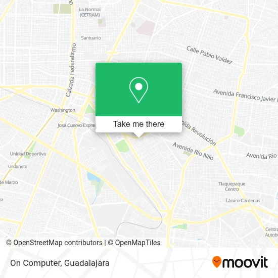 On Computer map
