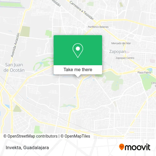 Invekta map
