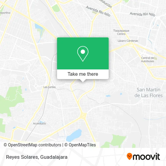 Reyes Solares map