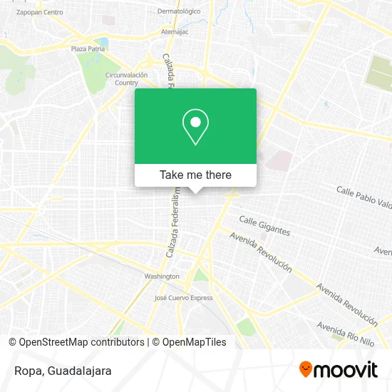 Ropa map