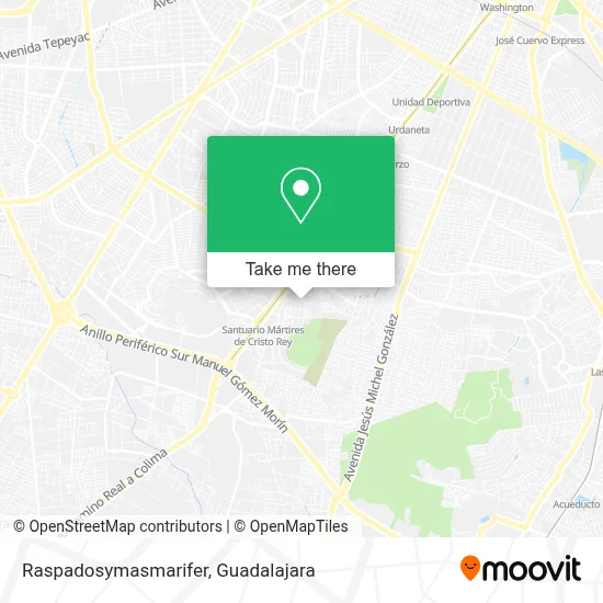 Raspadosymasmarifer map