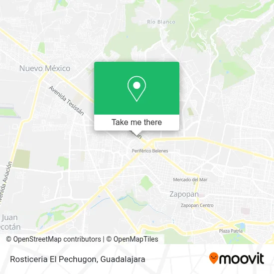 Rosticeria El Pechugon map
