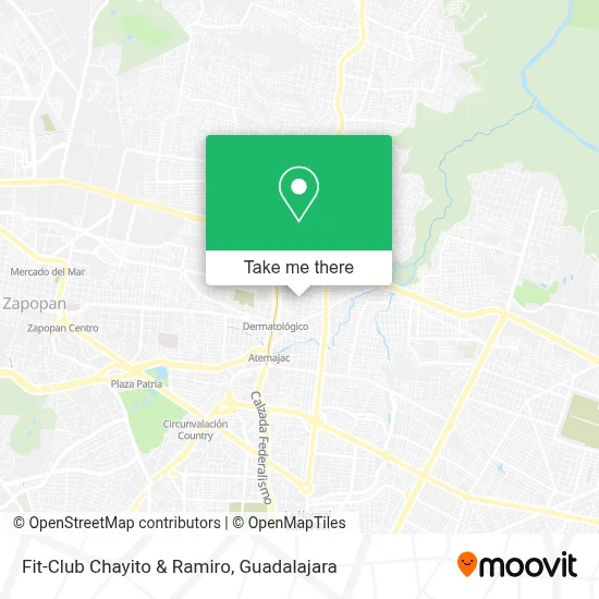 Fit-Club Chayito & Ramiro map