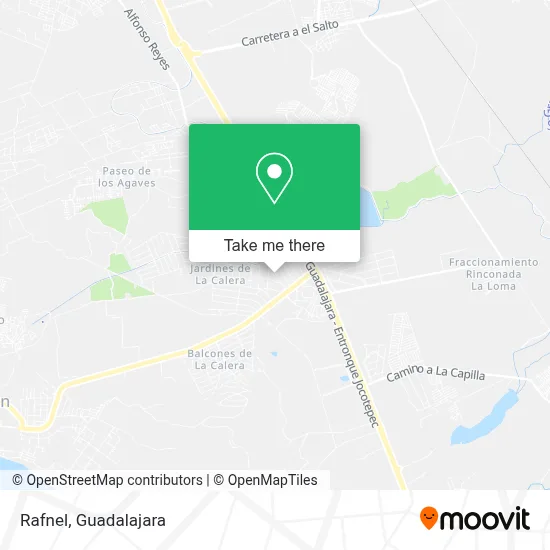Rafnel map