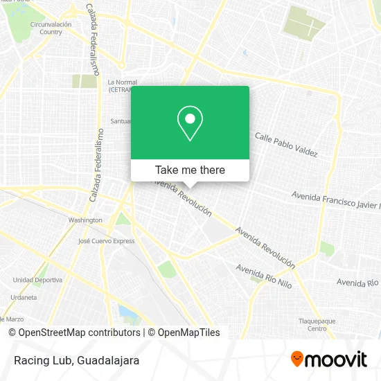 Racing Lub map