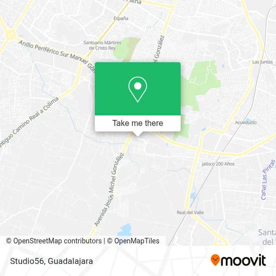 Studio56 map