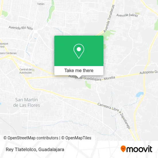 Rey Tlatelolco map