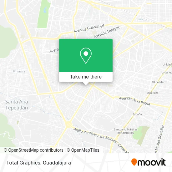 Total Graphics map