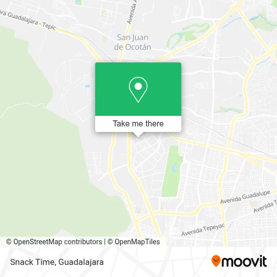 Snack Time map